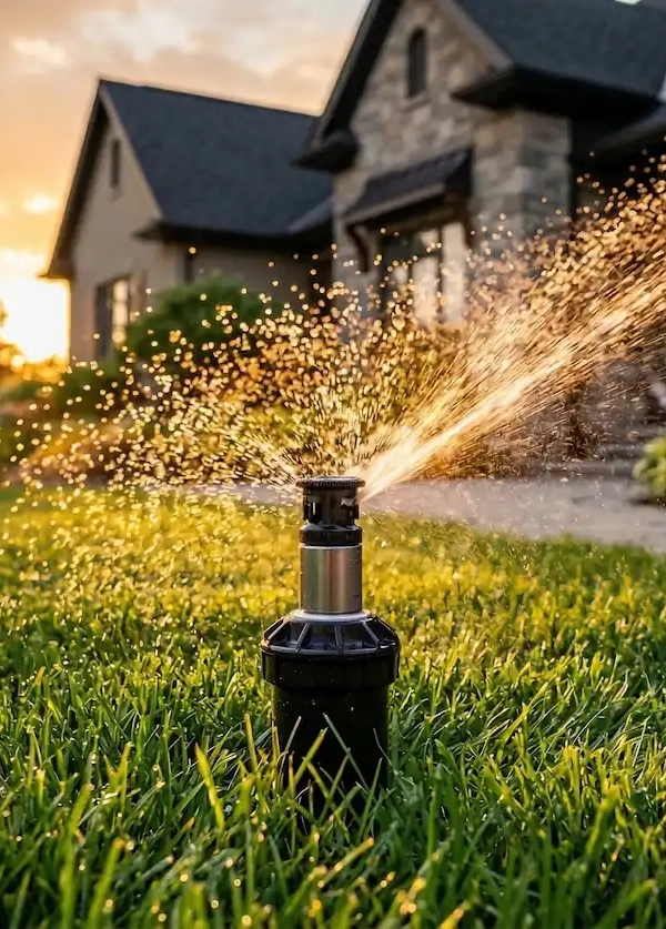 Automatyczne nawadnianie trawnika